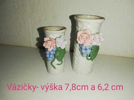 2x malá váza, 