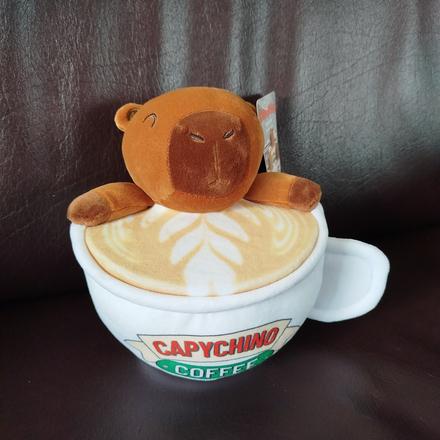 Capybara v šálke capycino - nová s visačkou,
