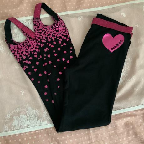 Bavlnené legínky desigual, desigual,134