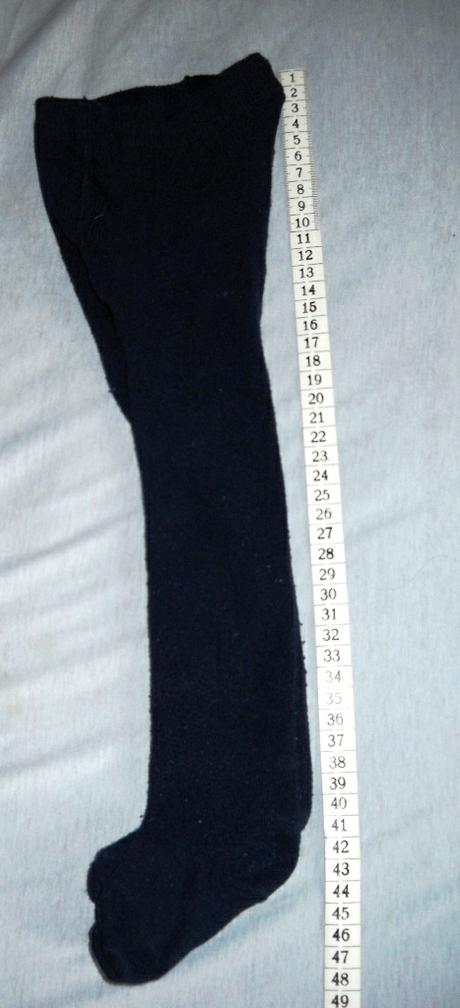 Tmavomodré pančušky 44cm, 20