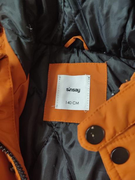 Chlapčenská zimná bunda, sinsay,140