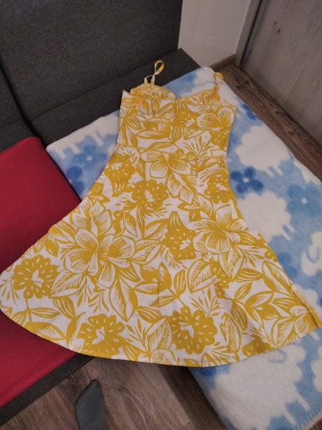 Šaty na ramienka veľkosť 36, 36