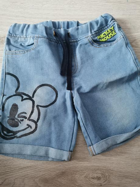 Kraťasy mickey mouse 7-8rokov, disney,128
