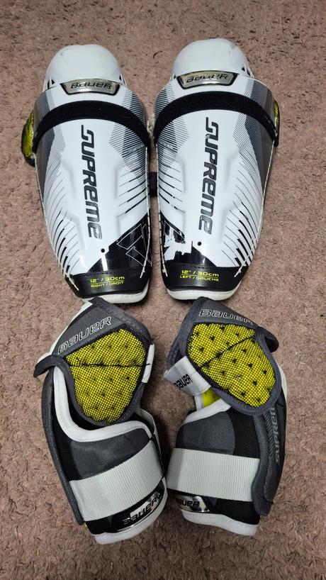 Lakťové  a holenné chrániče bauer supreme s170, bauer,l