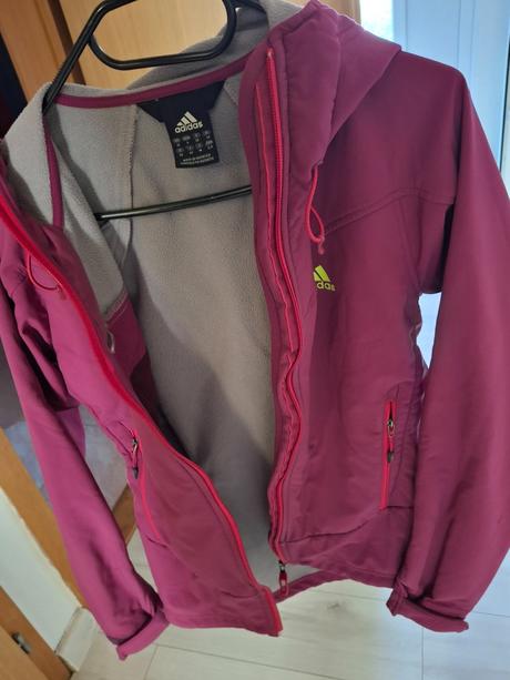Predĺžená mikina zateplená, adidas,m