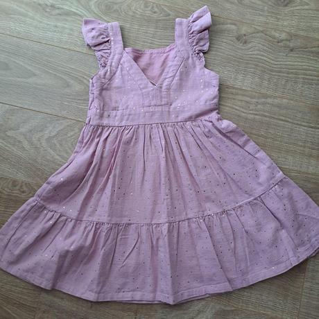 Trblietavé šaty mayoral, raz oblečené, mayoral,122