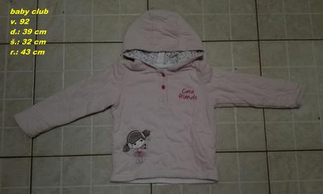 Flaušová súprava, baby club,92