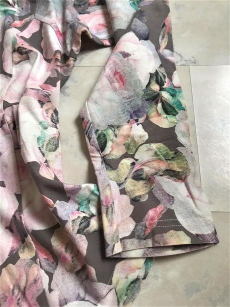 Kvetované princess tričko, l