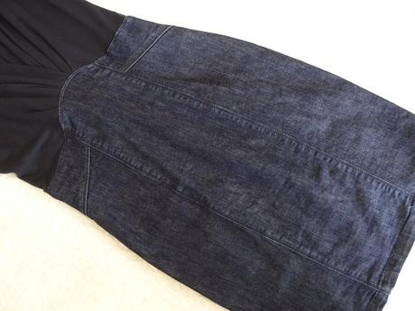 Denim armani jeans, šaty veľ. xs, armani,xs