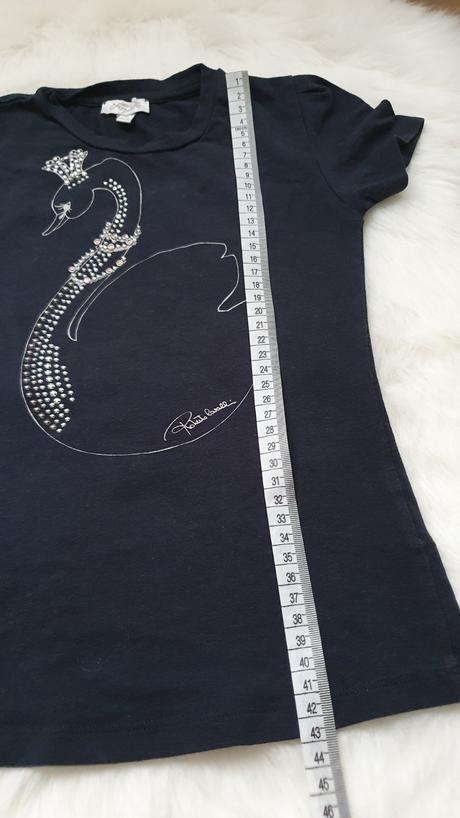 Bavlnené tričko roberto cavalli, 110