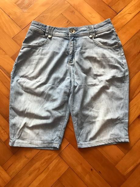 Riflové krátke nohavice pánske, redstar,36