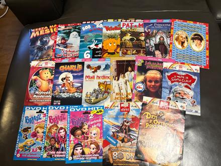 Cd, dvd, rozprávky a hudba, 