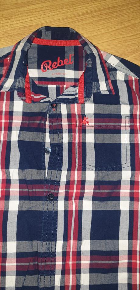 Chlapčenská košeľa, rebel,140