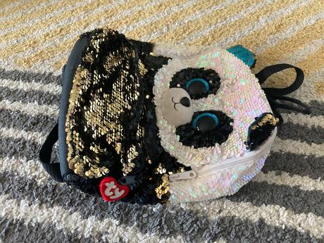 Flitrový ruksačik ty, ty