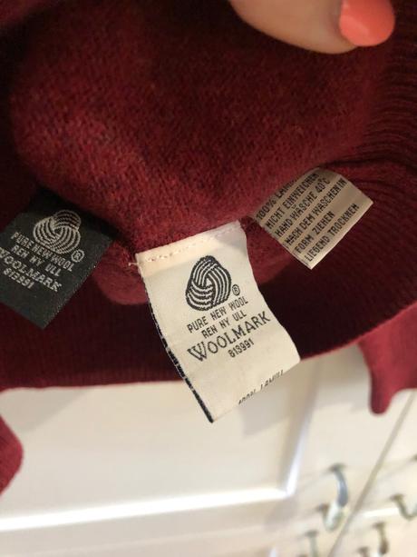 Vlnený sveter m/l, m