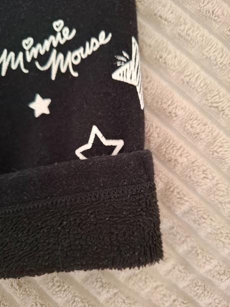 Minnie mouse hrubé zateplené legínky, 122