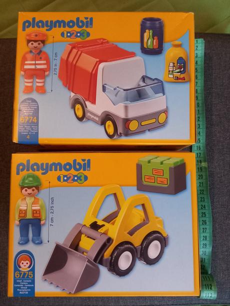 Playmobil 123 pre deti od 1,5 roka auto nakladač, 