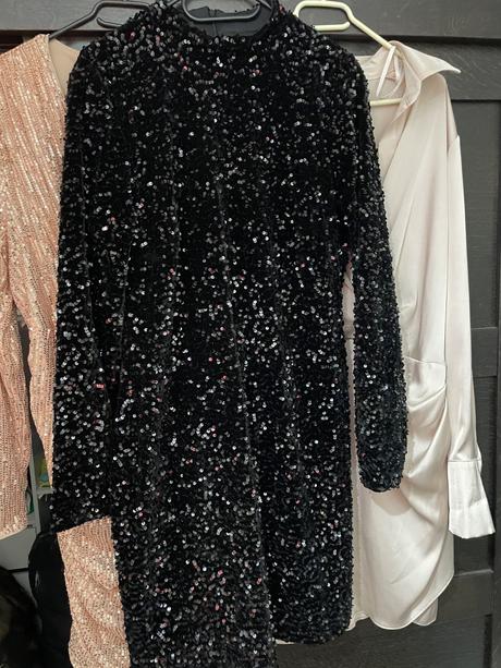 Flitrové šaty, reserved,xl