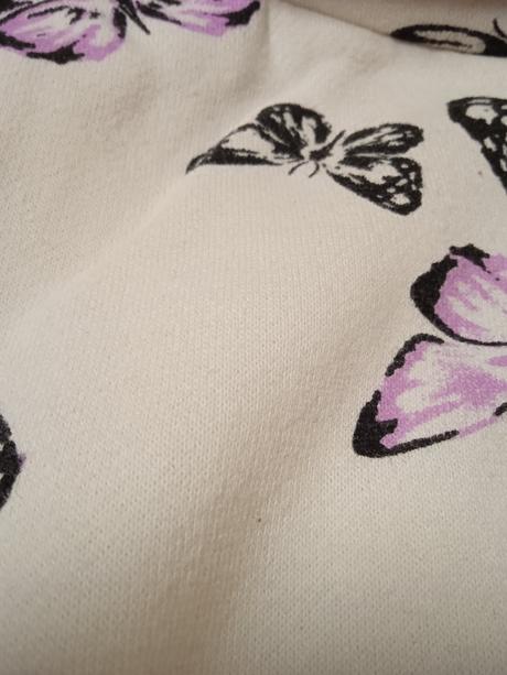 Mikina s motýlikmi 134 / 140, 134