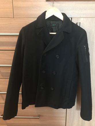 Kvalitný kabát-sako s postovnym, benetton,158