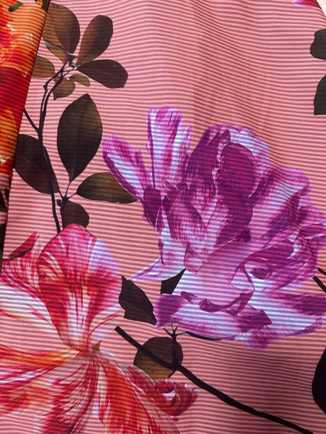 Asymetrické kvetované šaty chantall 40, chantall,l / m