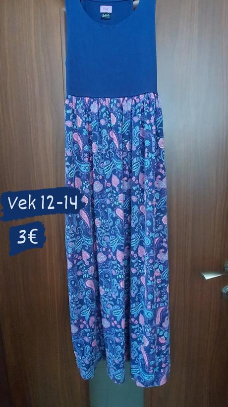 Fial8vé šaty na leto- triedime šatník, f&f,146