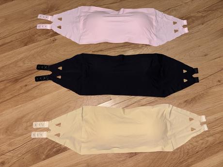 3 samodrziace podprsenky 158, 158 / xs