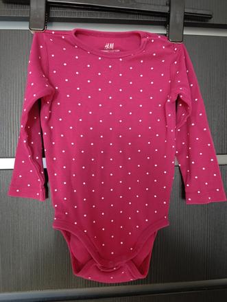 Body dlhý rukáv bodky h&m, h&m,86