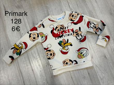 Mikina mickey, primark,128