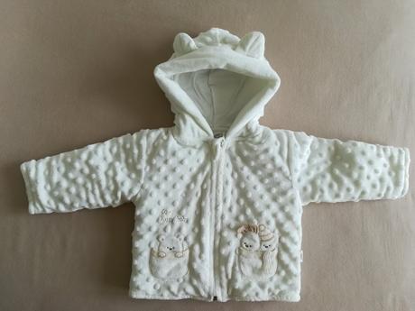 Zimná dievčenská bundička veľ. 74-86, 74