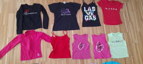 Kvalitné elastické originál tričká na gymnastiku n, 140