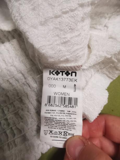 Tričko biele koton, l