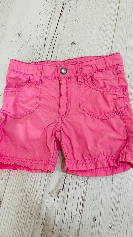 Ružové kraťasy 2ks 86, h&m,86