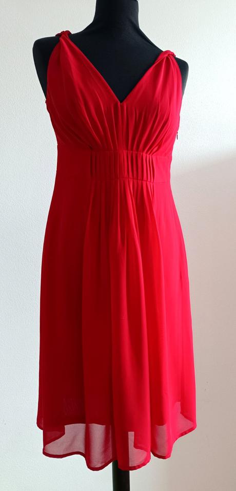 Červené šaty, esprit,s