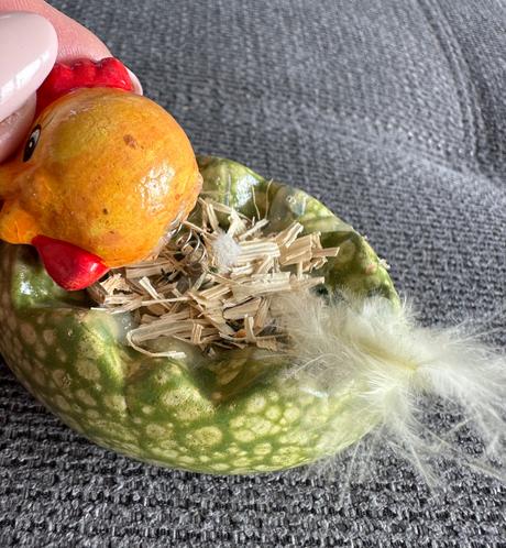 Veľká noc vajíčko kohútik a kačka, 