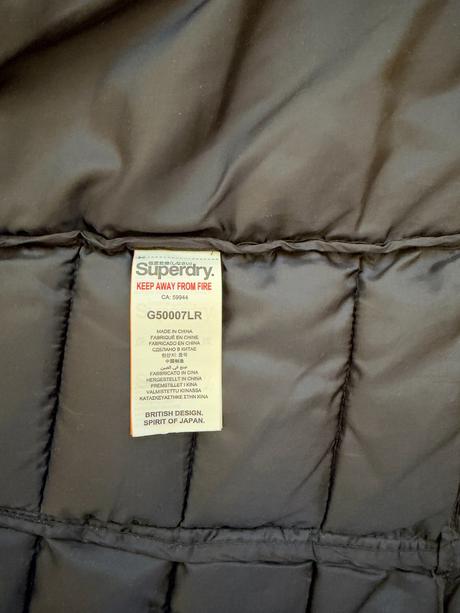 Dámska bunda, superdry,l