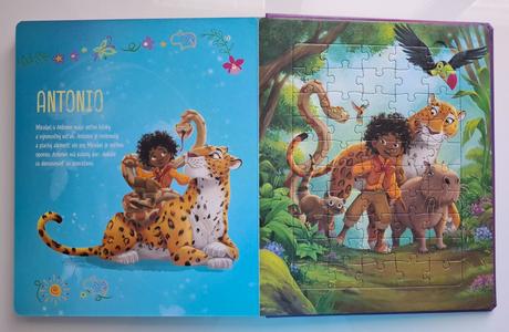 Kniha puzzle disney "encanto",
