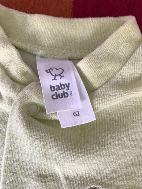 Body, zn.baby club vel. 62, baby club,62