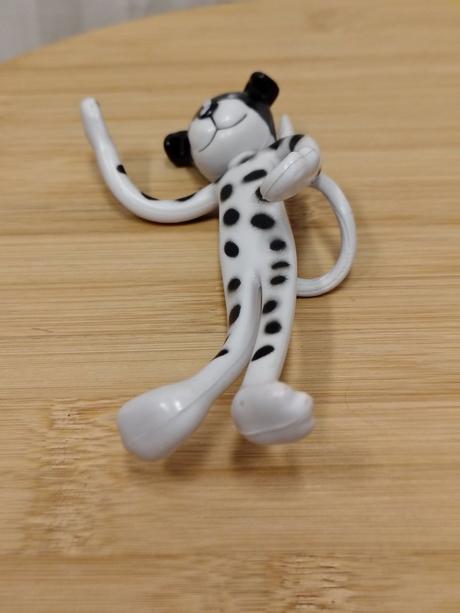 Ohybný psík dalmatín, antistresová hračka, 13,5 cm, 