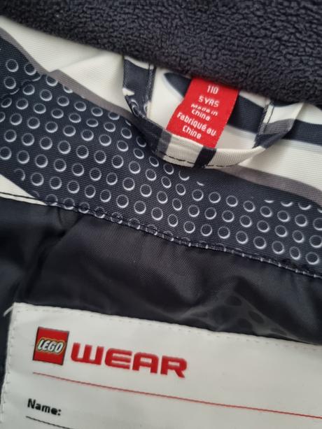 Lyžiarska bunda pásom, lego,110