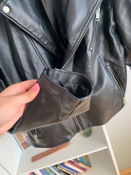 Dámska koženka, h&m,xl