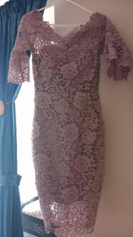 Krajové púdrové midi šaty, ad style,s