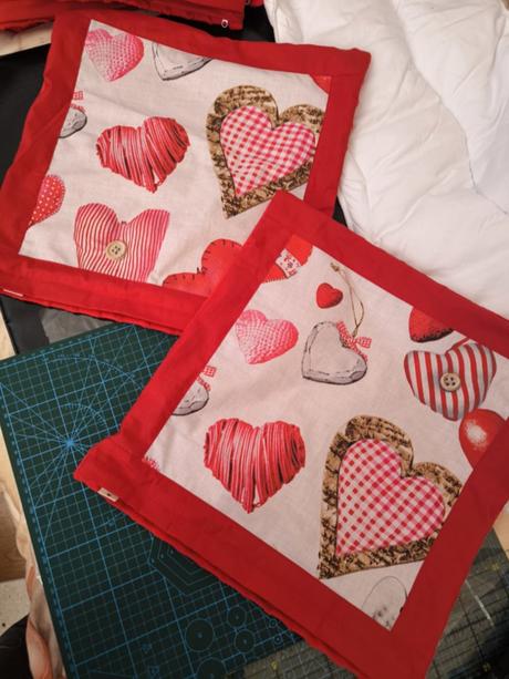 Valentínske obliečky na vankúš, šírka (cm): 40,dĺžka (cm): 40