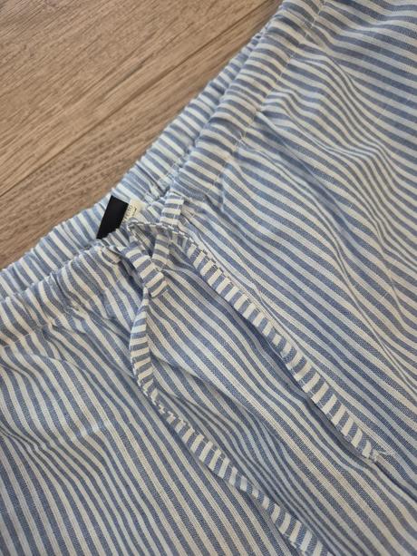 Bielo modré nohavice veľ. m, m