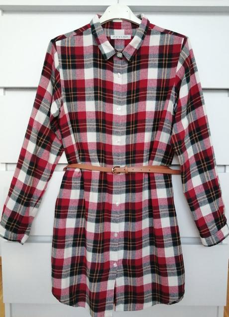 Predĺžená  košeľová tunika s opaskom, promod,36