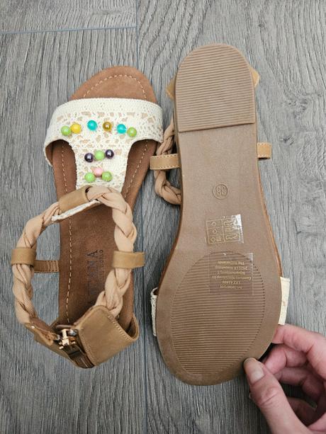 Sandale lascana nové, 37