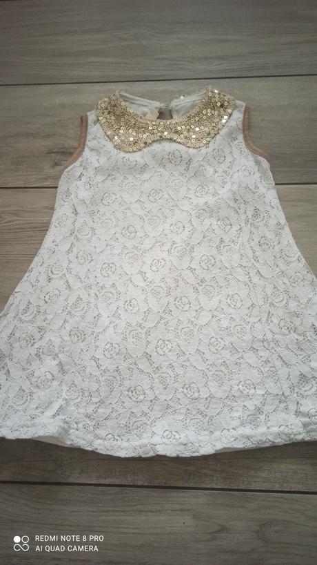 Čipkované šaty 104, 104