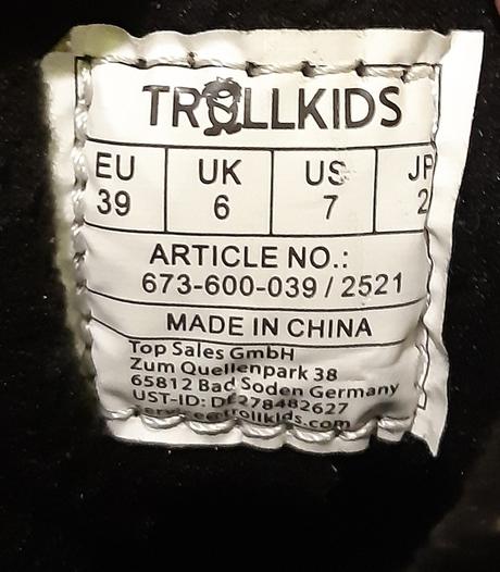 Zimné topánky trollkids, 39