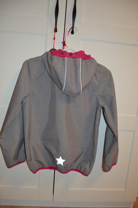 Dievčenská softhelová bunda, veľkosť 130/140, 134