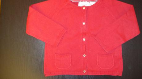 Svetrík zara červený, zara,92